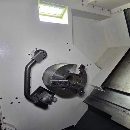 []韩国原装威亚L300LC，12寸卡盘带齿轮箱，带液压中心架.